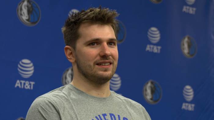 Luka on his neck injury status